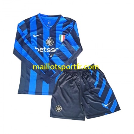 Maillot de Foot Inter Milan Enfant Domicile 2024/25 ML